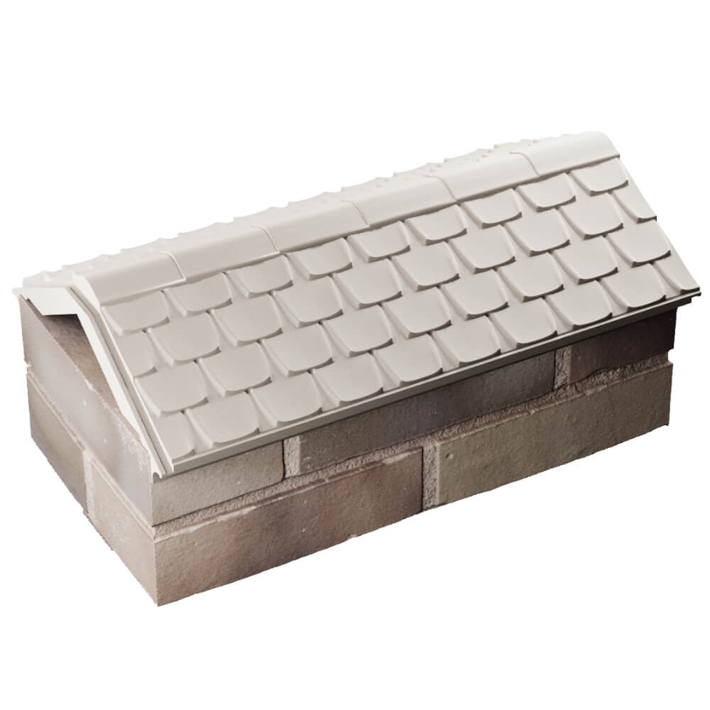 Парапет Zking Эльбрус Бежевый с посадкой на 1 кирпич (255мм) в Ижевске фото