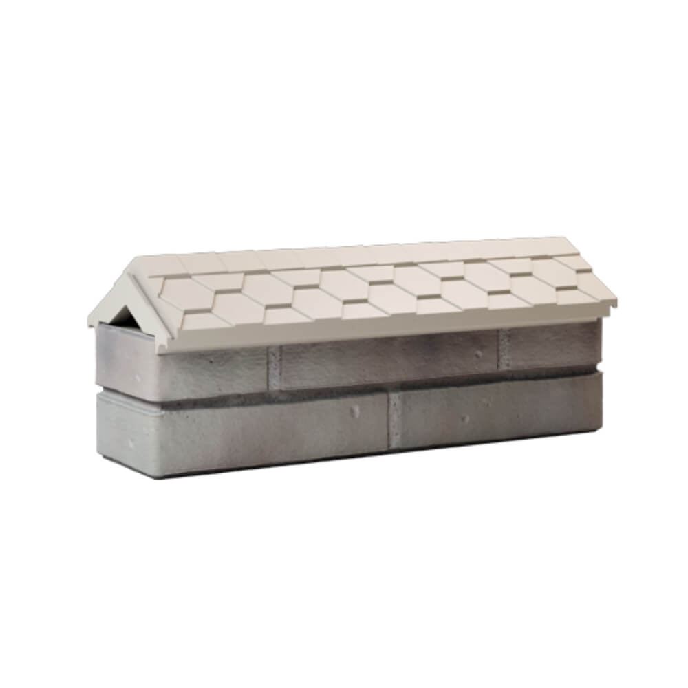 Парапет Zking Эверест Бежевый с посадкой на 0.5 кирпича (130мм) Ижевск фото