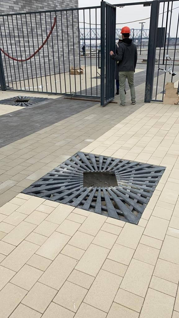 Приствольная решетка для дерева ZKING ATMOSPHERE 1.2х1.2м Черная в Ижевске фото