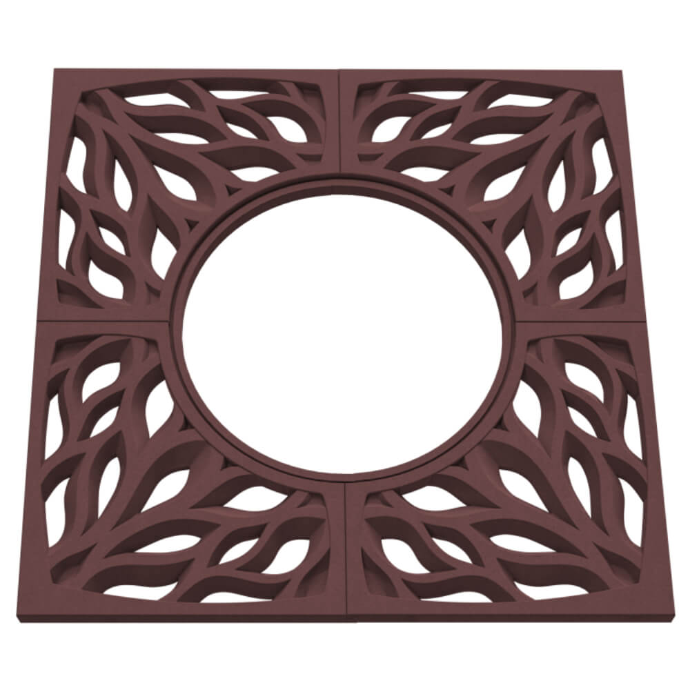 Приствольная решетка для дерева ZKING CRUST 1.2х1.2м Коричневая в Ижевске фото