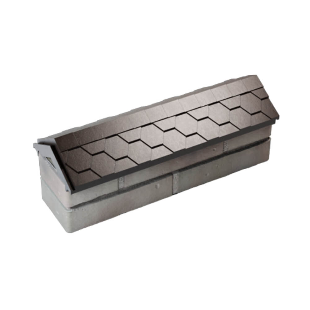 Парапет Zking Эверест Коричневый с посадкой на 0.5 кирпича (130мм) в Ижевске фото