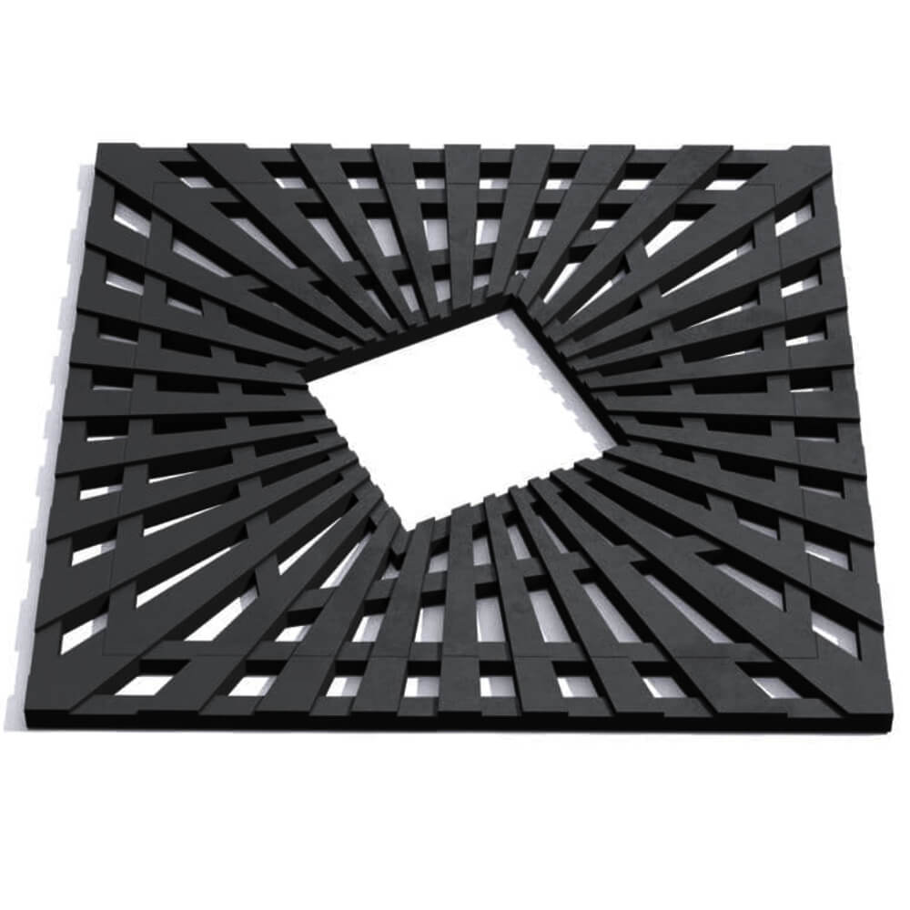 Приствольная решетка для дерева ZKING ATMOSPHERE 1.2х1.2м Черная Ижевск фото