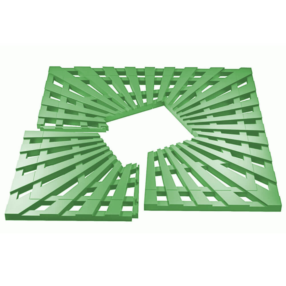 Приствольная решетка для дерева ZKING ATMOSPHERE 1.2х1.2м Зеленая в Ижевске фото