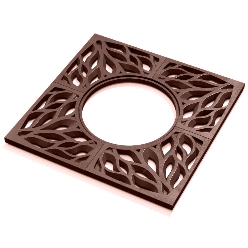 Приствольная решетка для дерева ZKING CRUST 1.2х1.2м Коричневая в Ижевске фото