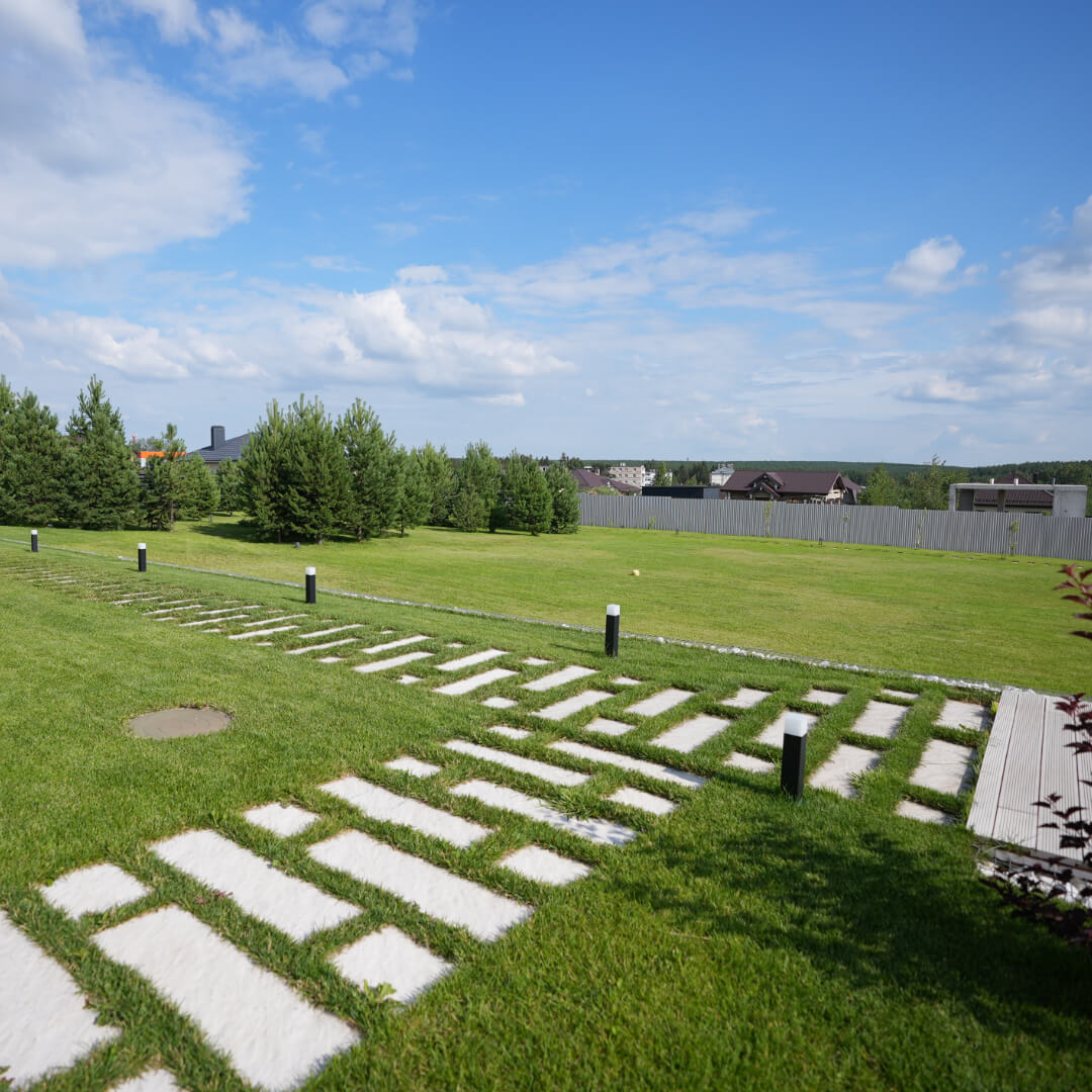 Шаговая плита STONE Светлая Галька 990х330х55мм в Ижевске фото