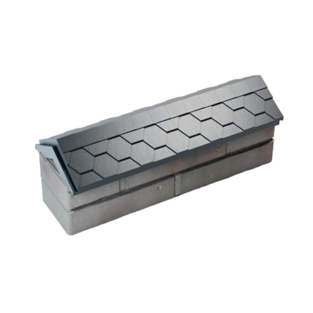 Парапет Zking Эверест Серый с посадкой на 0.5 кирпича (130мм) в Ижевске фото